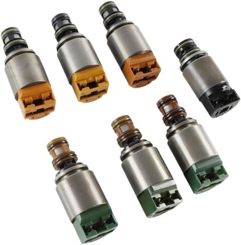 7-Piece Transmission Solenoid Kit Compatible with Select, and Models with 6HP19, 6HP26, or 6HP32 Automatic Transmissions in Kuwait