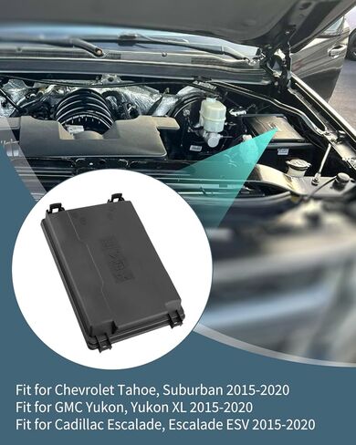 Fuse Relay Box Upper Cover Replace 22773481 Fit for Chevrolet Tahoe/Suburban 2015-2020, Fit for GMC Yukon/Yukon XL 2015-2020, Fit for Cadillac Escalade/Escalade ESV 2015-2020 in Kuwait