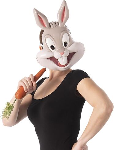 نصف قناع بلاستيكي بتصميم سبيس جام 2: A New Legacy Bugs Bunny من روبيز كوستيوم، مقاس واحد in Saudi Arabia