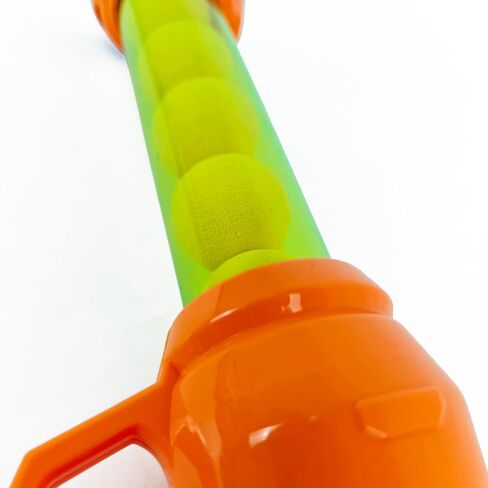 Air Gun Toy Shooting Game – 10-Piece Set with 6 Foam Balls, 3 Target Cans & Launcher – Safe Indoor & Outdoor Play, Hand-Eye Coordination Game for Kids Ages 8+ in Kuwait