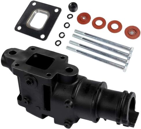 JITUIHOM العادم الناهض الجاف المشترك AP01 4309 864309T02 متوافق مع MerCruiser Marine V6 V8 2002 2003 2004 in Kuwait