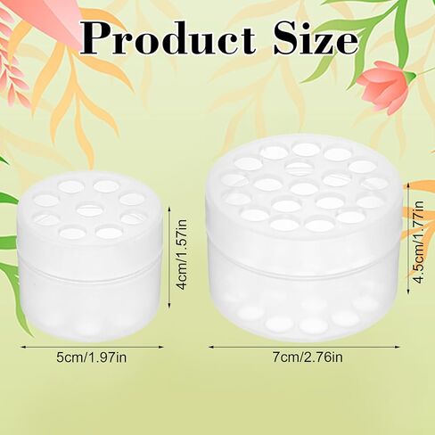 BOHUIZ 4 Pcs Spiral Ikebana Stem Holder, Spiral Stem Holder for Flowers DIY Bouquet Twister Flower Floral Arrangement Holder Round Flower Arranger Flower Fixed Tools in Kuwait