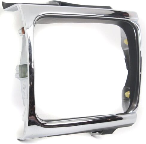 DAT AUTO PARTS Front Left Driver & Right Passenger Side Head Light Door Trim Cover Pair Set of 2 Replacement for 1992-1995 Toyota Pickup 4WD Models Chrome and Black Grill Smooth TO2512116 TO2513118 in Kuwait