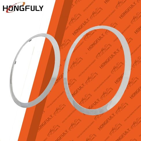 Chrome Headlight Trim Ring Bezel Compatible with MINI Cooper F55 F56 F57, 2014-2021, Driver and Passenger Side in Kuwait