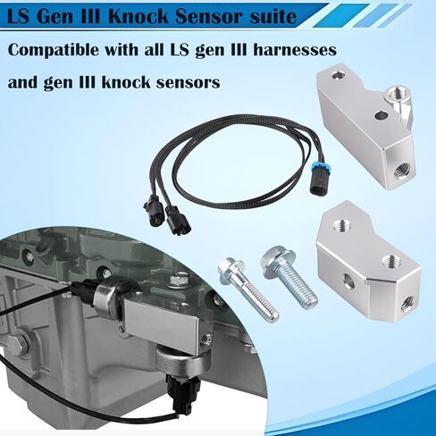 551216-KN30 دعامة نقل مستشعر الصدمات وحزام سلك تمديد 36 بوصة لمحركات 1997-2007 GM Gen III LS V8 LS1 LM7 LR4 LQ4 LS6 L59 LQ9 LM4 L33 in Kuwait