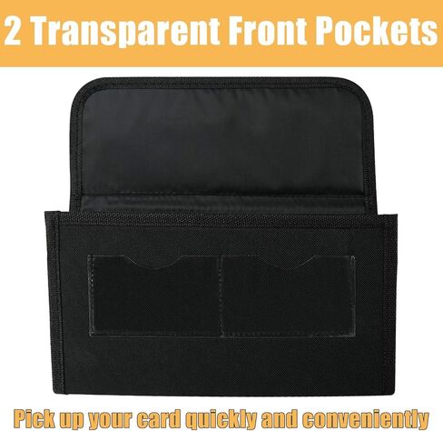 Vehicle Glove Box Organizer Large Capacity Car Registration and Insurance Holder for Car Documents License Cards with 13 Pocket Expanding File Folder 2 Cards Pockets in Kuwait