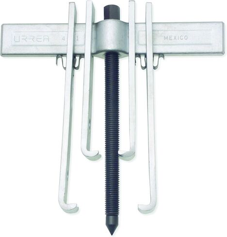 URREA 10-Ton Straight Jaw Puller Set - 8-piece Mechanical Gear Puller with Interchangable & Adjustable Jaws - 4232SJ in Kuwait