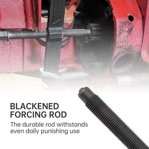 ChgImposs 16" 2-Jaw Gear Puller, Heavy Duty CR-V Adjustable Reversible Bearing Puller Tool for Removal of Pulleys, Flywheels, Bearings, Gears, Brake Drums, with 3.5M 1 inch Ratchet Straps in Saudi Arabia