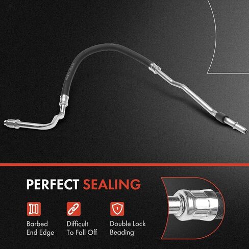 مجموعة خط خرطوم إرجاع خرطوم التوجيه القوي A-Premium متوافقة مع Ram ProMaster 1500، ProMaster 2500، ProMaster 3500، 2016-2017، مع جلبة وحلقة دائرية، خزان للمبرد/المبرد إلى الحامل in Kuwait