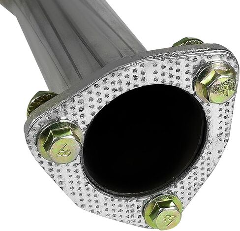 Spec-D Tuning 4" Tip Stainless Exhaust Catback System Compatible with 1992-1995 Honda Civic 3Dr EG Hatchback in Kuwait