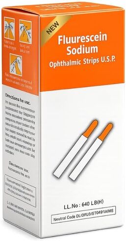 Fluurescein Sodium Opthalmic Strips (100 Pcs) in Kuwait
