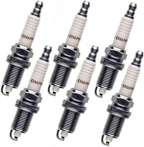 6 Pack Replacement RC12LC4 Spark Plug for Champion Models (14mm Thread x 19mm Reach) in Kuwait