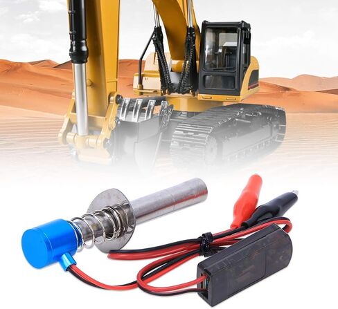 Dan&Dre Glow Plug Igniter Pressial Universal RC Engine Ignition Vehicle Accessories for 1 8 1 10 Remote Control Car in Kuwait