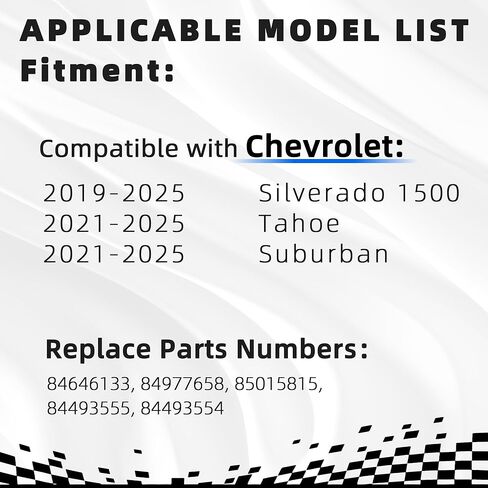 Battery Distribution Fuse Block 84646133 Compatible with Chevrolet Silverado 1500 2019-2025, Tahoe Suburban 2021-2025 Replace OE 84977658 84493555 85015815 in Kuwait