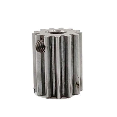 15T 0.7M Spur Gear OD=11mm Thickness 12mm Hole Available 3/3.17/4/5/6mm Metal Steel Pinion(3mm) in Kuwait
