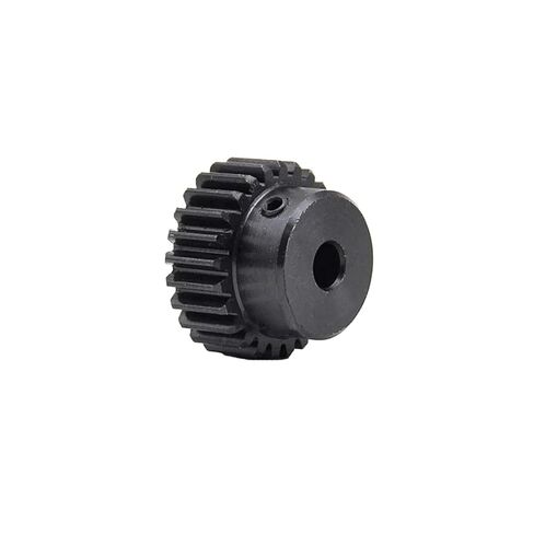 1 Module Steel Spur Gear, 15-35T Metal Pinion Gear Step Bore 4-15mm Convex Motor Transmission Gear(7mm,16 Teeth-2pcs) in Kuwait