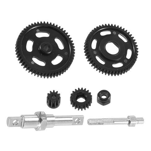 مجموعة تروس ناقل الحركة الفولاذية لـ 1/24 RC الزاحف المحوري SCX24 AXI90081 AXI00002 C10 AXI00001 ترقية الأجزاء in Kuwait