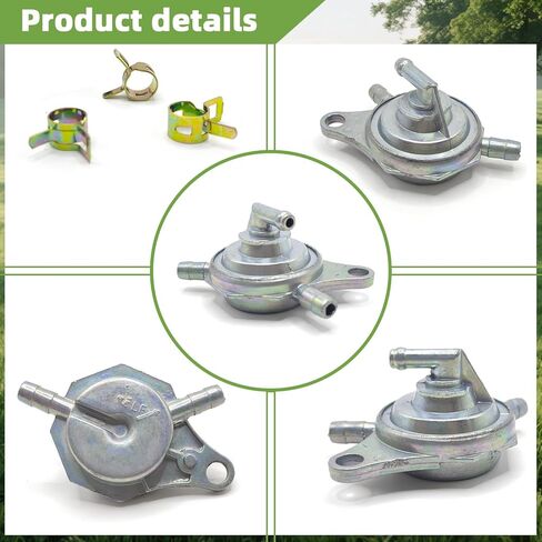 3 طرق GY6 فراغ مضخة الوقود الغاز بيتكوك اغلاق صمام يصلح ل 50cc 125cc 150cc ATV الدراجة سكوتر الذهاب عربات رباعية الدراجات الكثبان عربات التي تجرها الدواب دراجة صغيرة الذهاب كارت مع مشابك الوقود in Kuwait