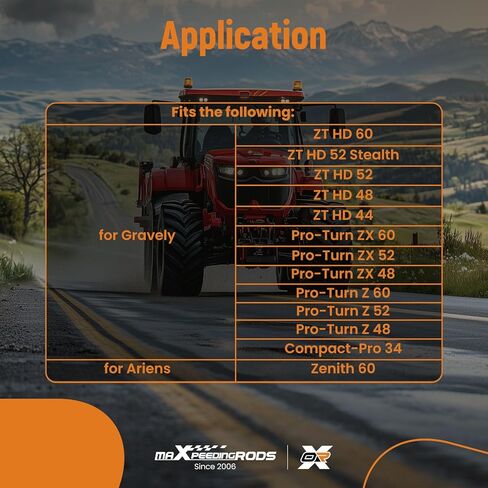 مجموعة أدوات الربط maxpeedingrods 79108500 لـ Gravely ZT HS Pro-Turn Compact-Pro 34 Ariens in Kuwait