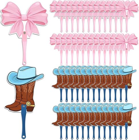 YLOLUL 50 Pcs Butterfly Baby Shower Favors for Guests A Butterfly is On The Way Plastic Fans Handheld Fans Party Supplies for Summer Holiday Baby Shower Party Decor in Saudi Arabia