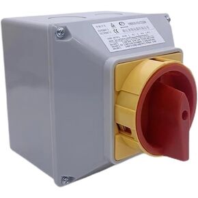 Isolator Switch with Protective Waterproof Box LW26GS-63/2M Main Control Motor Power Supply Cut-Off Load Disconnect 63A in Kuwait