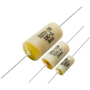 Rx70 Sampling Wirewound Fixed Resistor 0.25W 0.5W 1W 2W 3W Plug-In Low Temperature Coefficient Standard Resistor 1R to 500R 1K to 100K 100K to 1m 0.01% 0.02%(0.5 Watts,1 Ohm) in Kuwait