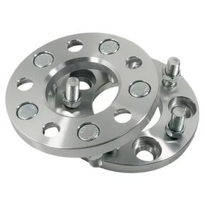 Forged Aluminum Wheel Spacers, 5x112mm,12mm Thick, Center Hole 26.56mm,Fit A4 S4 A5 S5 A6 A7 S7 A8 Quattro 2019+ (GChassis), 2 Pack (2, Silvery, 5x112-66.56-15) in Kuwait