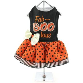 فستان الهالوين الخاص بحزام الكلاب للعطلات من DOGGIE DESIGN - Fab-Boo-lous (S) in Kuwait
