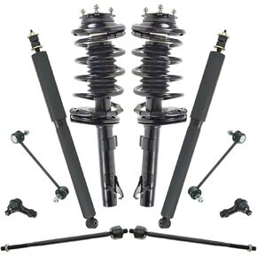 10pc Strut Spring Shock Tie Rod Sway Bar Suspension Kit for Ford for Focus 2000-2005 Front Rear Left Right in Kuwait
