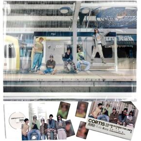 CORTIS COLOR OUTSIDE THE LINES Album (Scene 1 Ver.) Photobook + CD + Photocard + Film Sheet (GO!) in Kuwait