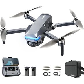 GPS Drone with Camera 4K for Adults, Under 249g, 45 Mins Flight, Beginner Foldable Drones with Brushless Motor, Auto Follow, Tap Fly, Circle Fly, One Key Start in Saudi Arabia