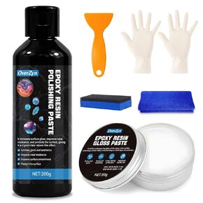 Resin Polishing Kit, Resin Sanding and Polishing Kit, Epoxy resins polishings Kits, Remove Scratches, Achieve a Mirror Effect, Restoring the Shine to Tables and Handicrafts in Saudi Arabia