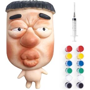 2-in-1 Adult Stress Relief Pop Toy, Refillable Pimple Popping Squishy, Reusable Eco-Friendly Silicone Sensory Stress Toy for Anxiety Relief (Style 2) in Kuwait