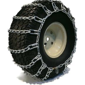 Tire Chains 20x10.00x10 for Garden Tractors and Snowblowers - 2-Link Pair in Kuwait
