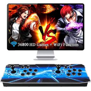 وحدة تحكم ألعاب GWALSNTH 32000 في 1 Pandora Box 60S Arcade، شاشة عرض 1280X720، ألعاب بحث/حفظ/إخفاء/إيقاف مؤقت، عصا تحكم منفصلة، ​​1-4 لاعبين... in Kuwait