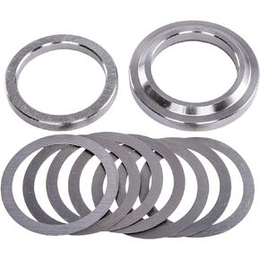 JEGS Pinion Shims & Solid Spacer | Fits Ford 8.8in.and 9in.Ring and Pinions | Made In USA | Includes 2 Pinion Spacers & 10 Pinion Shims in Kuwait