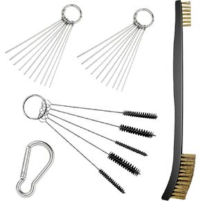 Strongthium Copper Carburetor Jet Cleaning Tool Kit for Carburetor Jet Sprinklers Carb Carbon Mini Pit Dirt Pocket Bike ATV UTV Motorcycle Jet Small Engine Needle Cleaner in Kuwait