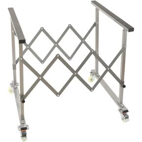 Mobile Telescopic Universal Paint Rack, Automotive Panel Paint Stand for Hood Stand & Bumper Work | Adjustable 15-140cm | Holds 100kg | Freestanding Body Repair Tool in Saudi Arabia