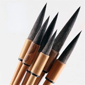 Hair Painting Calligraphie Brush Set Chinese Landscape Painting Brush Cursive Running Script Writing Calligraphie Brush in Kuwait