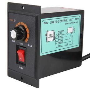 AC Motor Controller AC 220V 50/60Hz Single Phase AC Motor Speed Controller Electric Motor Speed Regulator Motor Speed Governor(500W) in Kuwait