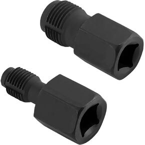 vvag 2PCS Oxygen Sensor Rethread Chaser,M18 x 1.5mm and M12 x 1.25mm Thread Chasers with 3/8" Drive,Oxygen Sensor Adapter,Spark Plug Thread Repair Tool Kit for Clean and Repair Damaged Threads in Kuwait