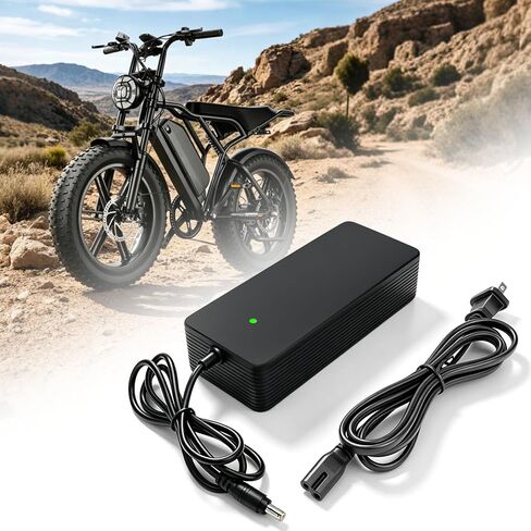 UL Certified 54.6V 2.5A 3-Pin Fast Charger Compatible with TST R002/ ROO2S E-Bike, Upgraded Smart Battery Power Adapter, Waterproof Multi-Protection Overcurrent Overheat Charging Replacement in Kuwait