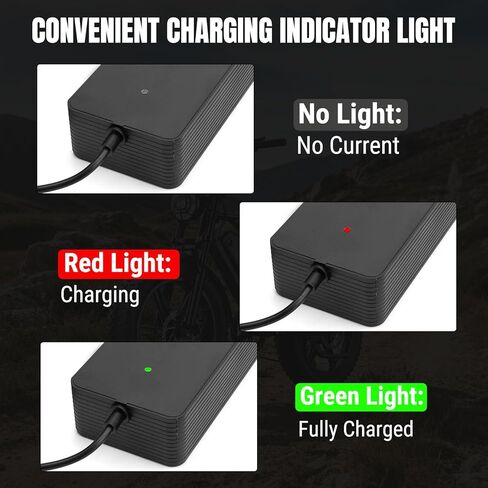 UL Certified 54.6V 2.5A 3-Pin Fast Charger Compatible with TST R002/ ROO2S E-Bike, Upgraded Smart Battery Power Adapter, Waterproof Multi-Protection Overcurrent Overheat Charging Replacement in Kuwait