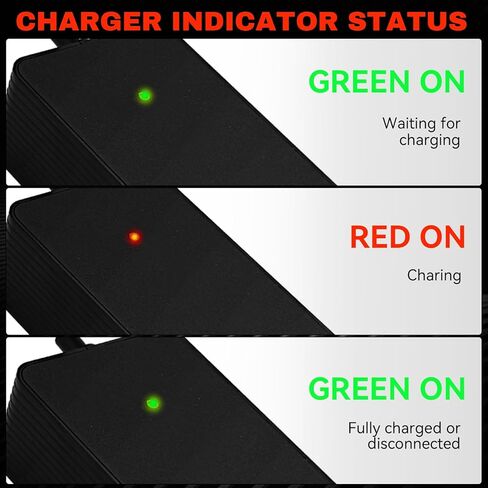 JERBOR 54.6V 2A Battery Chargers for Tuttio Soleil01 Drit Bike, 48V Charger Power Supply Adapter with UL Certification for Tutto Tutti Soleil01 Electric Bike in Kuwait