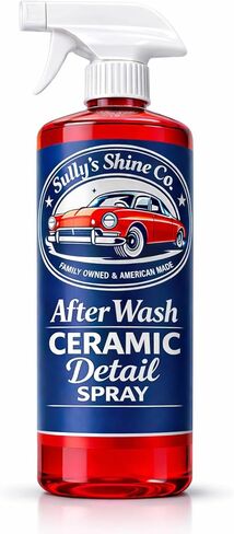 Sully’s After Wash Ceramic Spray Coating – SiO2 Quick Detailer – High Gloss, Water Beading & Hydrophobic Protection – Streak-Free Spray Sealant for Cars, Trucks & RVs – 16 oz in Kuwait