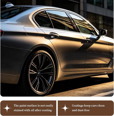 2PCS 100ML Crystal Serum - Advanced Graphene Ceramic Coating for Cars, Quick Effect Car Coating, 9H Graphene Coating for Auto Car Detailing, Coat Restore for Paint, Glass & Wheel in Kuwait