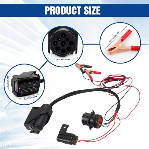 كابل تشخيصي متوافق مع محرك Paccar MX13 EPA17 ACM والشاحنات الثقيلة والمركبات التجارية وأداة كشف الأعطال in Kuwait