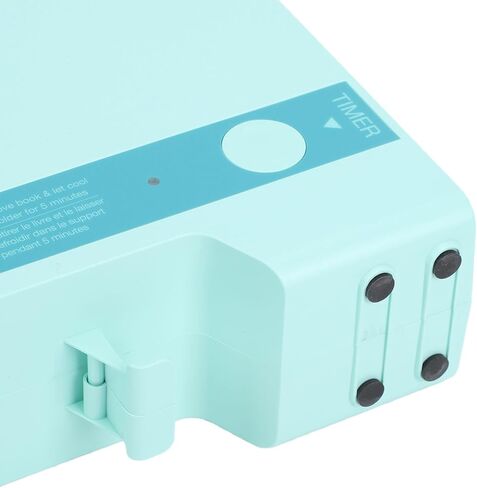 LICAEVEY Thermal Hot Melt Book Binder with Fast Heating for Office School Home Blue for Reports, Manuals, Papers, 280 Sheets Capacity A4 A5 (US Plug 110V) in Saudi Arabia