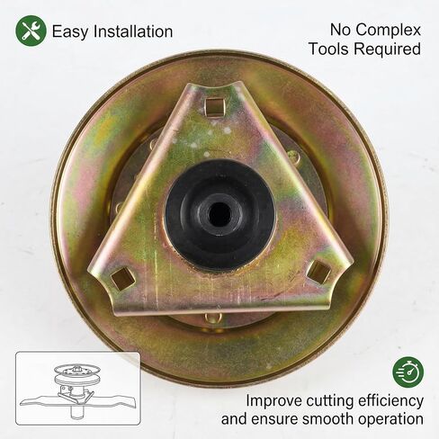 AM128048 AM126112 Spindle Assembly Fit J'-OHN D'-eere LT155 LT133 LT150 LT160 LT166 LT180 Lawn Tractor 2 Pack in Kuwait