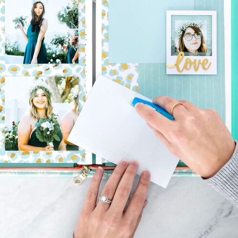 شريط لاصق بطول 34 قدم من مادة لاصقة آمنة للصور ويمكن إعادة تعبئته أيضًا بواسطة Creative Memories in Kuwait